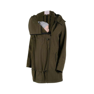 Wombat & Co Shell - Graviditets- og Bærejakke - Camo Green