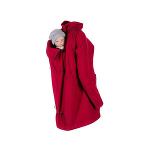 Wombat & Co Shell - Graviditets- og Bærejakke - Cherry Red