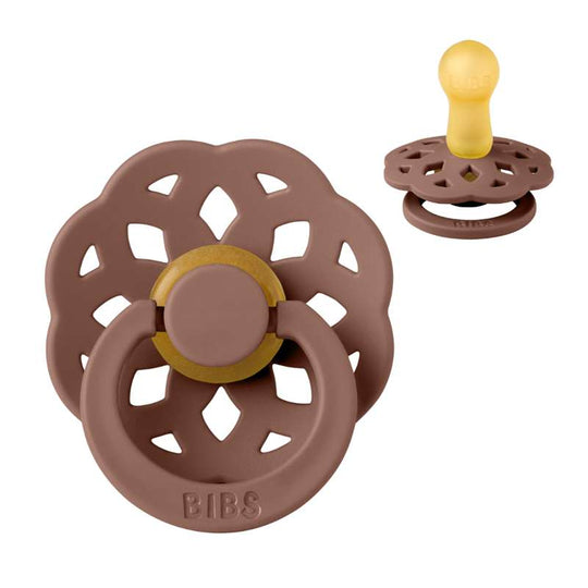 BIBS Boheme Napp - Stl 2 - Naturgummi - Woodchuck