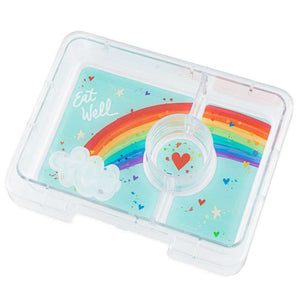 Yumbox Insatsbricka - Minisnack Tray - 3 fack - Rainbow