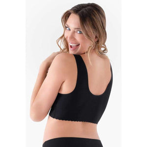 Belly Bandit- ANTI V NECK BRA - Svart