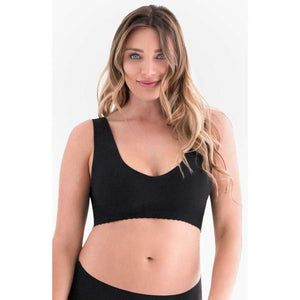 Belly Bandit- ANTI V NECK BRA - Svart