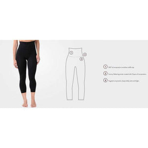 Belly Bandit - Mother Tucker Capris - Svart