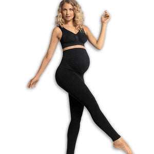 Carriwell Mum to Be Ventleggings med stödfunktion - svart