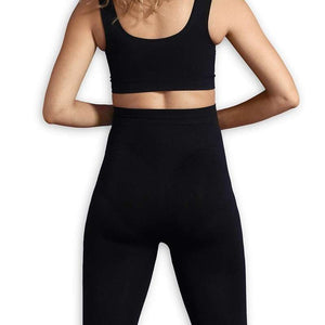 Carriwell Mum to Be Ventleggings med stödfunktion - svart