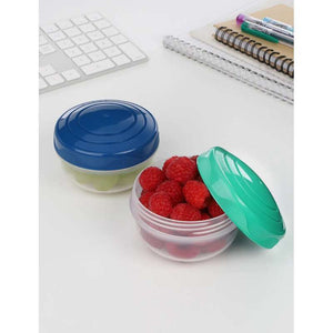 Sistema Portion Pod Hinkar med Skruvlock - 2-pack - 210 ml - Minty Teal/Misty Purple