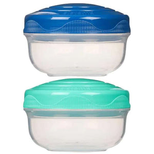 Sistema Portion Pod Hinkar med Skruvlock - 2-pack - 210 ml - Ocean Blue/Minty Teal