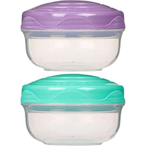 Sistema Portion Pod Hinkar med Skruvlock - 2-pack - 210 ml - Minty Teal/Misty Purple