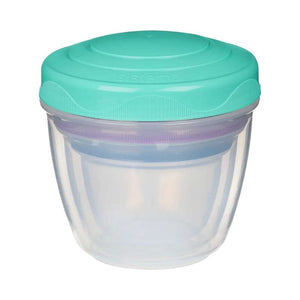 Sistema Stack n' Nest Hinkar m. Skruvlock - 3-pack - Mint/Lila/Blå