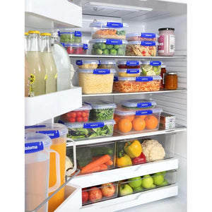 Sistema Rectangle Klip It Plus - 3-pack - 2,2L - Blå