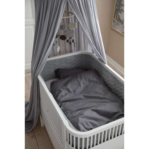 Sebra Säng 70x112,5/155 cm - Classic, Baby och Junior - Vit