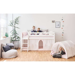 Hoppekids Gardin till säng - Winter Wonderland - Flera storlekar
