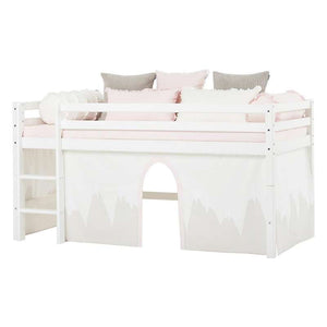 Hoppekids Gardin till säng - Winter Wonderland - Flera storlekar