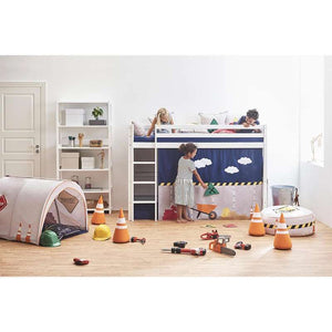Hoppekids Gardin till säng - Construction - Flera storlekar