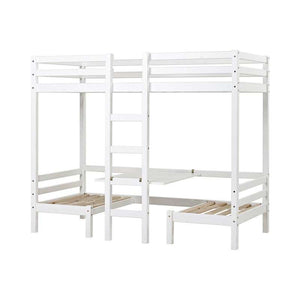 Hoppekids Jumbosäng - 90x200 cm - Vit