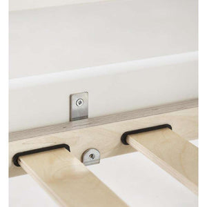 Hoppekids ECO Luxury Halvhög säng 90x200cm - Flexibel inläggsbotten - Vit