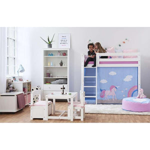 Hoppekids ECO Luxury Mellanhögt modul - Vit - Flera storlekar