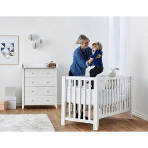 Hoppekids Vadderat spjälskydd 60x120 cm - Vit