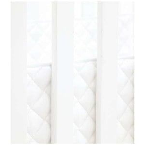 Hoppekids Vadderat spjälskydd 60x120 cm - Vit