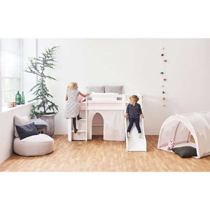 Hoppekids Rutschkana till ECO Dream Halvhög säng - Alla storlekar - Vit