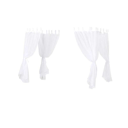 Hoppekids Sänghimmel till ECO Dream Himmelssäng - Flera storlekar - Vit/Transparent