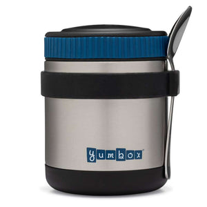 Yumbox Zuppa Termo Matbehållare m. Sked 415 ml. - Twilight Black