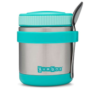 Yumbox Zuppa Termo Matbehållare m. Sked 415 ml. - Caicos Aqua