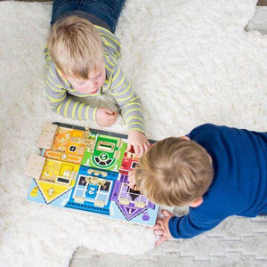 Melissa & Doug Låstavla i trä