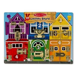Melissa & Doug Låstavla i trä