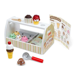 Melissa & Doug Stor glasskiosk med tillbehör