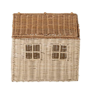 Bloomingville Sigga Dockhus m. Lock - Natur (Rattan)