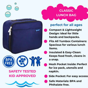 Yumbox Classic Køletaske - Navy Blue