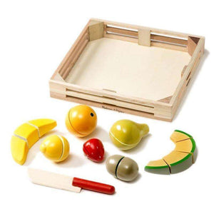 Skärbar frukt i trä från Melissa & Doug