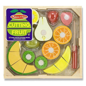 Skärbar frukt i trä från Melissa & Doug
