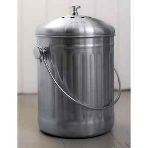 Pulito CompostPail Kompostspand m. Kulfilter - 4 liter