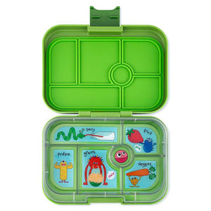 Yumbox Matlåda - Original - 6 fack - Matcha Green/Funny Monsters