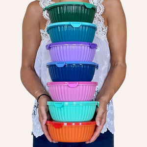 Yumbox Madkasse - Poke Love Bowl - 4 rum - Hawaii Blue