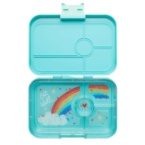 Yumbox Madkasse - Tapas XL - 4 rum - Antibes Blue/Rainbow