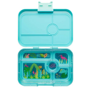 Yumbox Madkasse - Tapas XL - 5 rum - Antibes Blue/Jungle Pastel