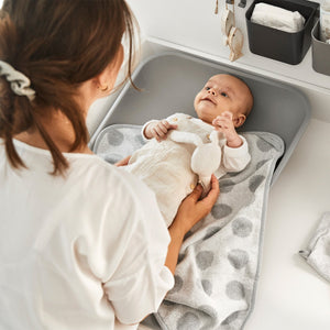 Leander Matty™ skötbädd - Pearl grey