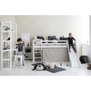 Hoppekids Qulitet betræk til madras - Silver Cloud - 12 cm høj - Flere størrelser-Madras til juniorseng-Mammashop.dk