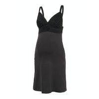 Mamalicious Ammenatkjole med blonder - sort-Amning-Mammashop.dk