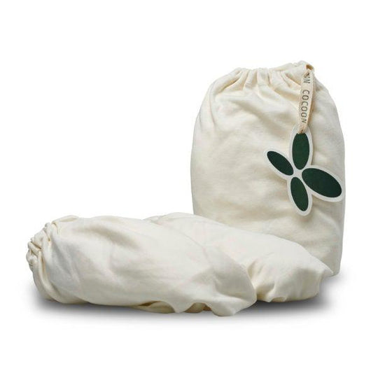 Cocoon Company Organic Kapok Jersey stræk lagen til vugge 40x80/84 cm 2 stk-Lagen-Mammashop.dk