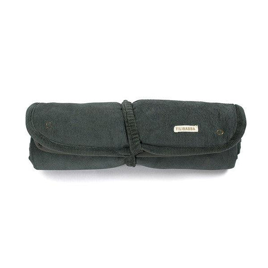 Filibabba Pusleunderlag fløjl - Pine green