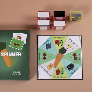 Foodspinner - Reducer madspild - brætspil til børn