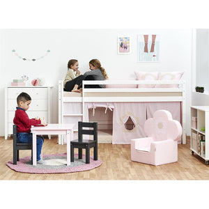 Hoppekids Forhæng til seng - Fairytale Flower - Flere størrelser-Tekstil-Mammashop.dk