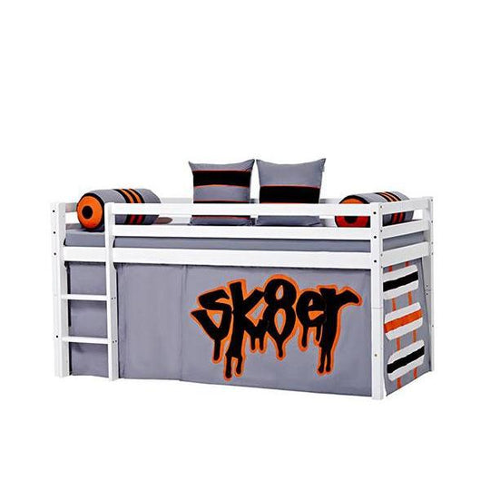 Hoppekids Forhæng til seng - Skater - Flere størrelser-Tilbehør til seng-Mammashop.dk