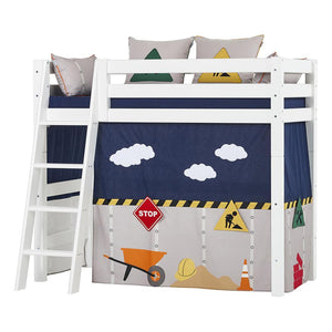 Hoppekids PREMIUM Mellemhøj modul - Hvid - Flere størrelser-Tilbehør til seng-Mammashop.dk