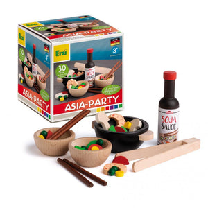 Erzi Legemad asiatisk Woksæt i træ-Legemad-Mammashop.dk
