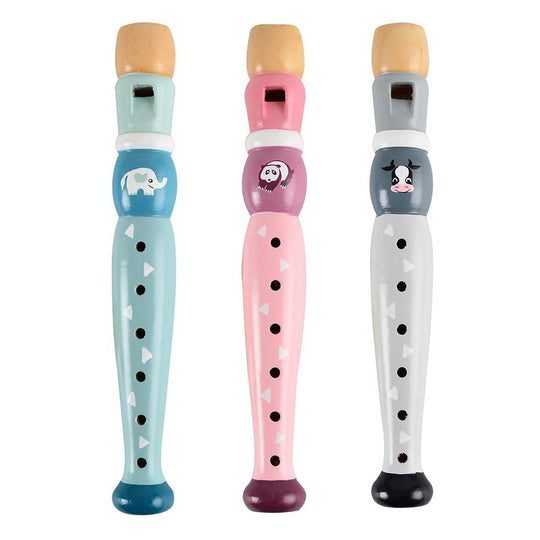 Magni Blokfløjte - lille med dyr-Musikinstrumenter-Mammashop.dk